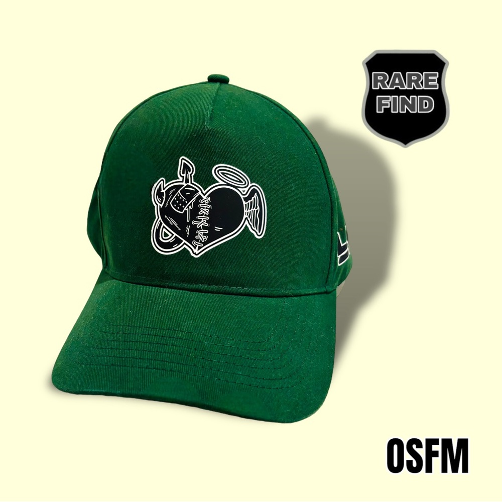 RARE BIG X green baseball cap/hat. Extremely Hard to Find! NEW without tags!